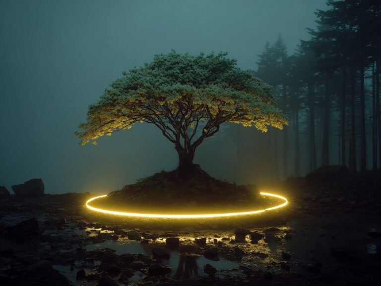 El mantra del árbol que agitar