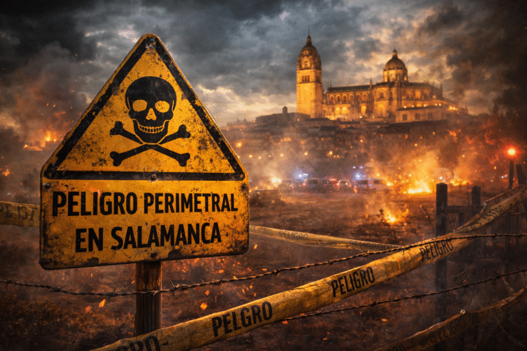 Peligro perimetral en Salamanca