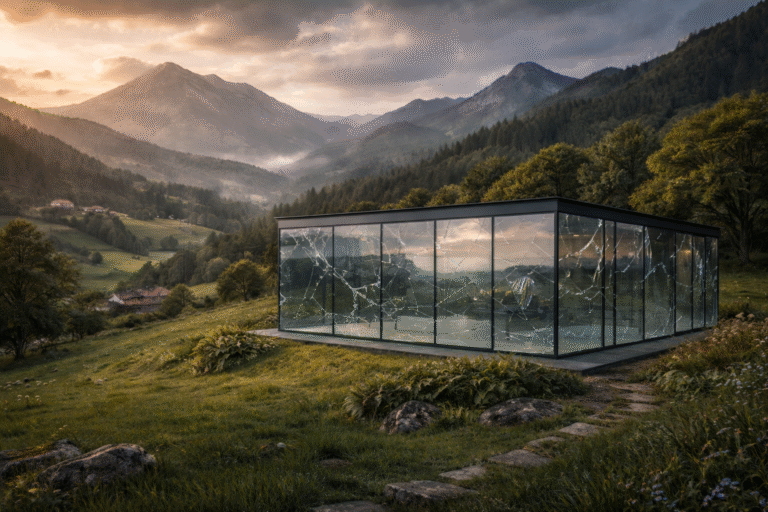 La casa de cristal: Crónica de un dominio estéril en Tajonar